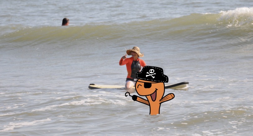Pirate surf school